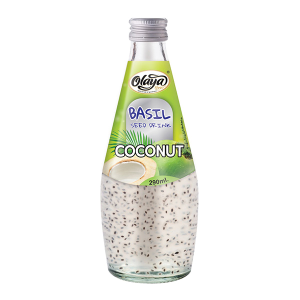 Coconut Basil seed Drink