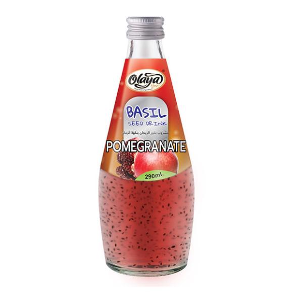 Olaya Basil Seed pomegranate Drink