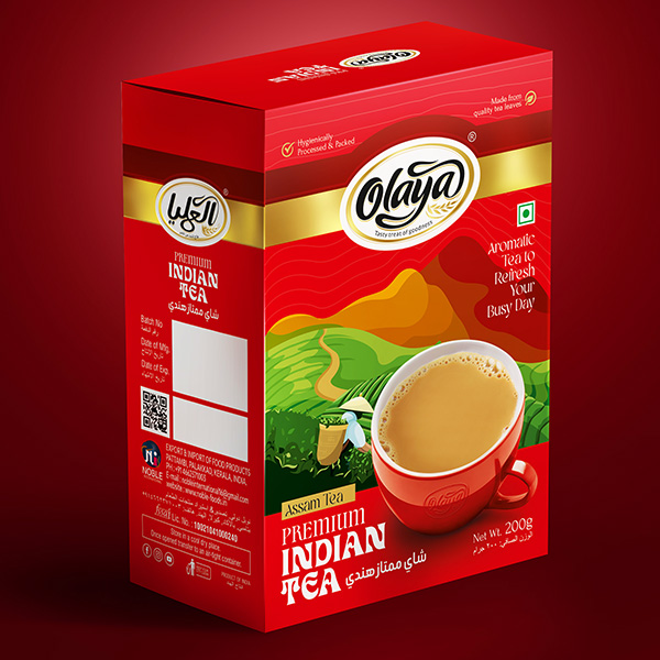 Olaya - Tea Box - Mockup
